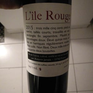 L'île Rouge - Antonin Jamois - L’île Rouge