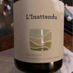 L’inattendu - Domaine Des Accoles - Florence & Olivier Leriche 