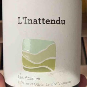 L’inattendu - Domaine Des Accoles - florence-olivier-leriche