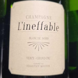 L’Ineffable (Extra Brut) - Champagne Mouzon Leroux - Sébastien Mouzon 