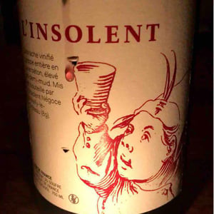 L'Insolent - Chai L'insolent - François Ecot 
