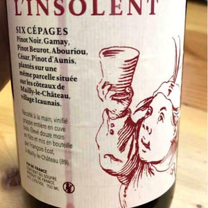 Chai L'insolent - François Ecot - L'Insolent