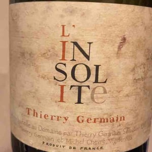 L’insolite - Domaine des Roches Neuves - Thierry et Louis Germain -2016
