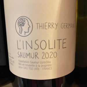 L’insolite - Domaine des Roches Neuves - thierry-et-louis-germain -2016