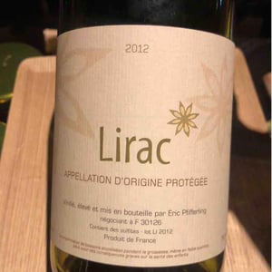 Lirac - Blanc - L'Anglore - Éric, Thibault & Joris Pfifferling 