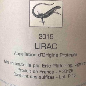 L'Anglore - Éric, Thibault & Joris Pfifferling - Lirac - Rouge