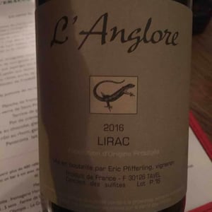 Lirac - Rouge - L'Anglore - Éric, Thibault & Joris Pfifferling 