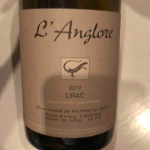 L'Anglore - Éric, Thibault & Joris Pfifferling - Lirac - Rouge