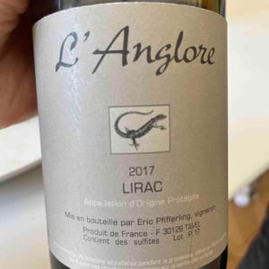 L'Anglore - Éric, Thibault & Joris Pfifferling - Lirac - Rouge