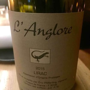 L'Anglore - Éric, Thibault & Joris Pfifferling - Lirac - Rouge