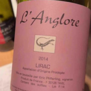 Lirac - Rouge - L'Anglore - Éric, Thibault & Joris Pfifferling 