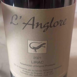 L'Anglore - Éric, Thibault & Joris Pfifferling - Lirac - Rouge