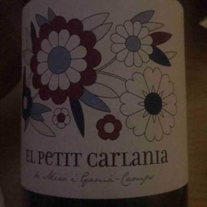 El Petit Carlania 2017 - Carlania Celler - Jordi Miró and Sònia Gomà-Camps