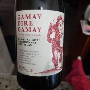 Gamay Dire Gamay - Chai L'insolent - francois-ecot -2020
