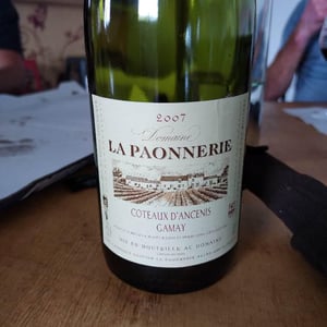 Gamay Roziu 2009 - La Paonnerie - Marie Carroget 