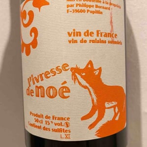 L'Ivresse de Noé (doux) - Domaine Bornard - Tony Bornard 