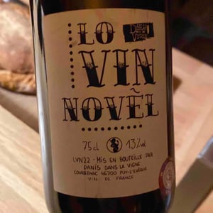 Lo vin Novel - Domaine Ferme Bois Moisset - Sylvie & Philippe Maffre 