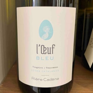 L’oeuf Bleu (blanc) - Domaine Rière Cadène - Guillem, Laurence & Jean-François Rière 