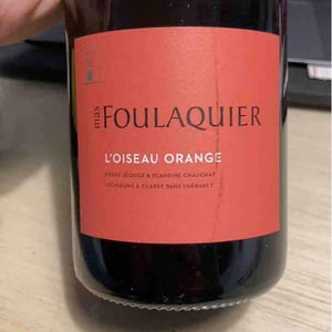 L'Oiseau Orange - Mas Foulaquier - pierre-jequier-blandine-chauchat