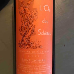 L’Or Des Schistes - Domaine de Clairac/Domaine d'O - Déborah & Olivier Knowland 