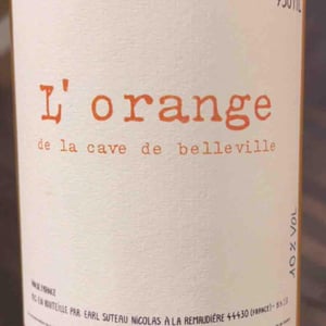 L’orange de la cave de Belleville - Nicolas Suteau - Nicolas Suteau -2023