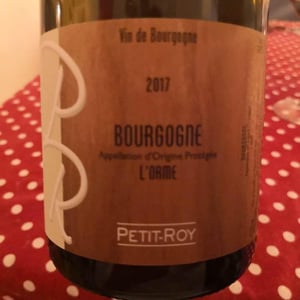L’orme - Domaine Petit-Roy - seiichi-saito