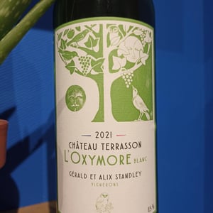 L’Oxymore Blanc de Terrasson - Chateau Terrasson - gerald-alix-standley -2020