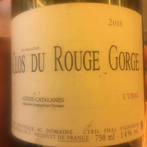 L'Ubac - Clos du Rouge Gorge - Cyril Fhal 