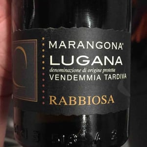 Lugana Rabbiosa Vendemmia Tardiva - Marangona - marangona