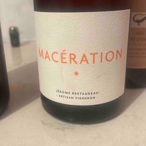 Domaine de Bellevue - Jérôme Bretaudeau - Macération