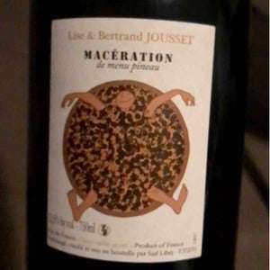 Macération de Menu Pineau - Domaine Jousset - Lise & Bertrand Jousset 