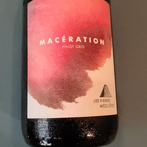 Macération - Les Pierres Meslières - Frédéric Monnier -2022