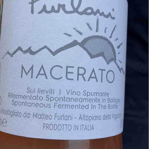 Cantina Furlani - Matteo Furlani - Macerato