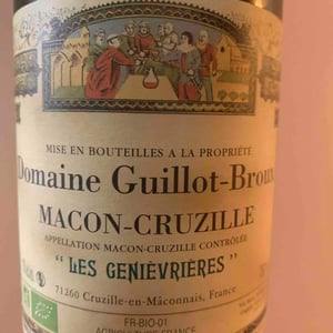 Macon-Cruzille Les Genevrières - Domaine Guillot-Broux - patrice-emmanuel-guillot