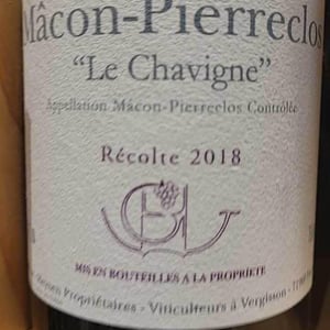 Macon Pierreclos Le Chavigne - Domaine Guffens Heynen - maine-et-jean-marie-guffens-heynen