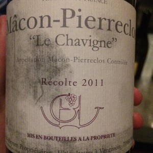 Macon Pierreclos Le Chavigne - Domaine Guffens Heynen - maine-et-jean-marie-guffens-heynen
