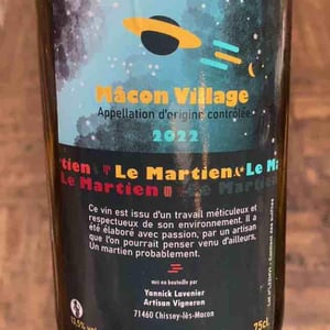 Macon Village - Le Martien - Yannick Lavenier -2022