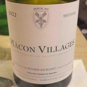 Clos des Vignes du Maynes - Julien Guillot - Mâcon Villages