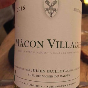 Clos des Vignes du Maynes - Julien Guillot - Mâcon Villages