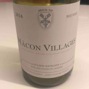 Clos des Vignes du Maynes - Julien Guillot - Mâcon Villages