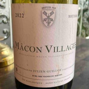 Clos des Vignes du Maynes - Julien Guillot - Mâcon Villages