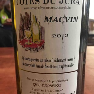Macvin - Domaine Buronfosse - Peggy & Jean-Pascal Buronfosse 