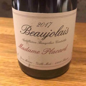 Domaine Métras - Yvon Métras - Madame Placard