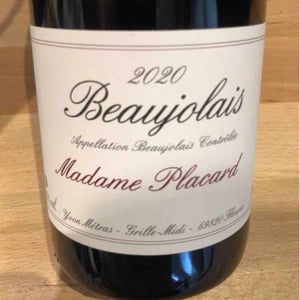 Domaine Métras - Yvon Métras - Madame Placard