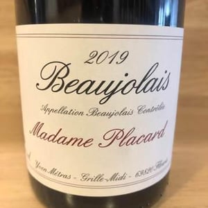 Madame Placard - Domaine Métras - Yvon Métras 