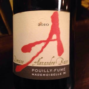 Domaine Alexandre Bain - Alexandre Bain - Mademoiselle M