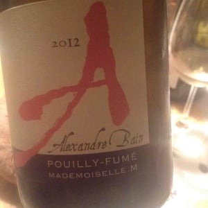 Domaine Alexandre Bain - Alexandre Bain - Mademoiselle M