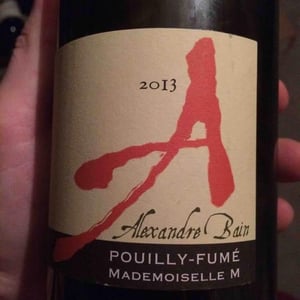 Domaine Alexandre Bain - Alexandre Bain - Mademoiselle M
