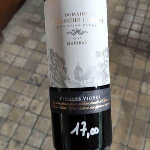 Madiran Vielles Vignes - Domaine Labranche Laffont - Christine Dupuy -2017