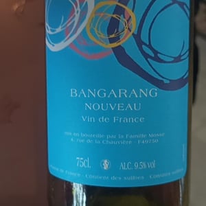 Bangarang Nouveau - Domaine Mosse - Sylvestre & Joseph Mosse -2022